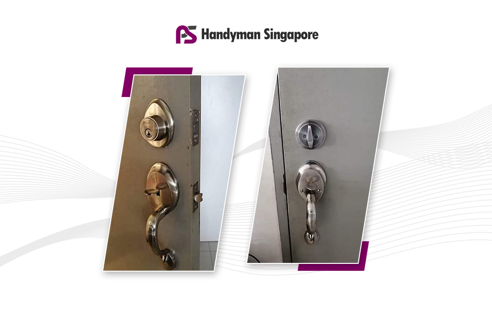 Install Door Lock In Bedok South - PS Handyman Singapore